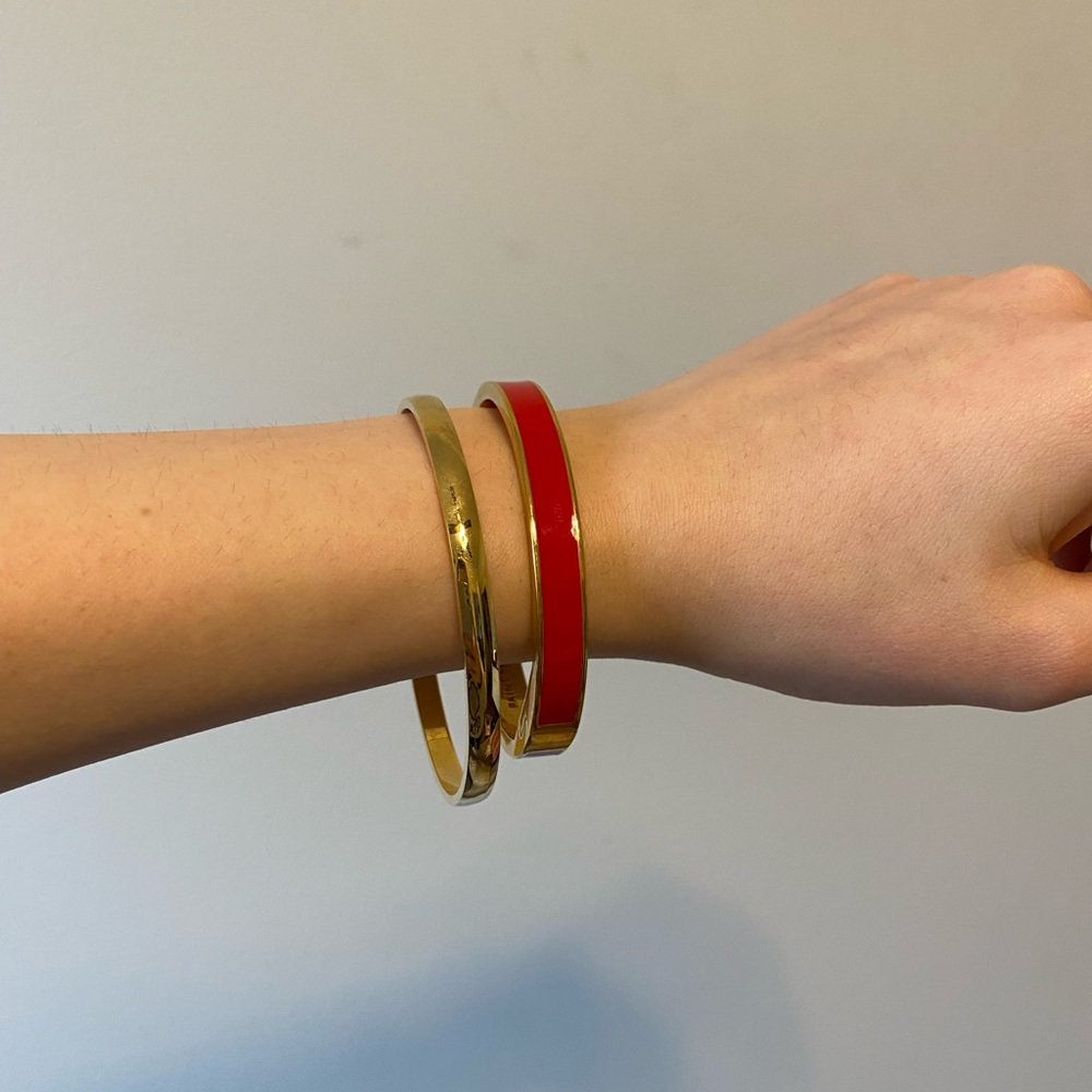 Two Kate Spade Bangle Bracelets